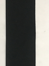 Band elastiek 6 cm  zwart  € 3,50 per meter