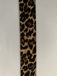 Panter print   bruin     €1,75 per meter