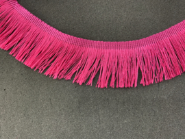 Franje fuchsia dun. 5 cm lang    € 1,75 per meter