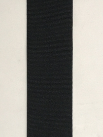 Rips band zwart 40 mm € 2,25 per meter
