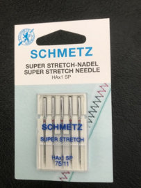 Schmetz  superstretch  naald  75/11