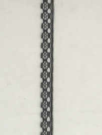Nylon kant    Zwart breed  € 0,60 per meter
