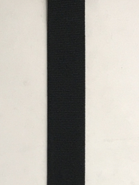 Rips band    zwart    25 mm    € 1,90  per meter
