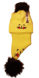 Winterset "Happy Cat" geel