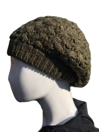 Muts beanie donkergroen