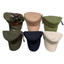 army cap - 6 varianten -