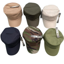 army cap - 6 varianten -