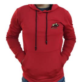 Hoodie KAET (rood)