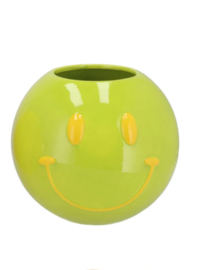 Smiley Face L Groen/Geel