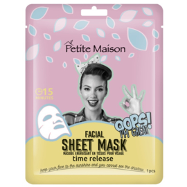 Face Sheet Mask Time Release 1pcs