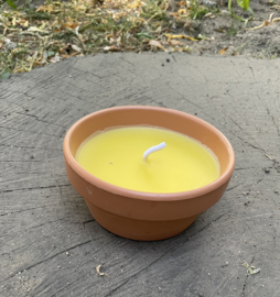 Terracotta Citronella kaars