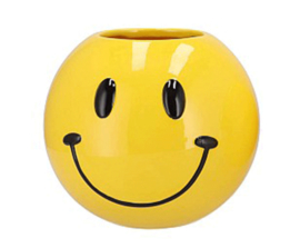 Smiley Face Geel/Zwart