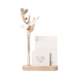 Card & Flower Holder