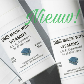 Vitamine crème masker & DMS® masker met vitaminen