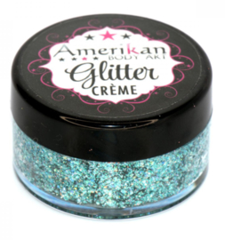 Amerikan Body Art, Glittercrème, Neptune, mini (6 gr) 