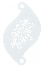 Superstar Ice crown stencil 77103