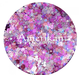 Amerikan Body Art, Glittercrème, Cupid, mini (6 gr)