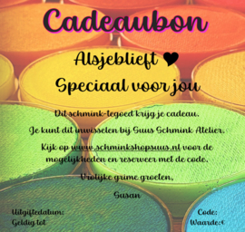 Cadeaubon 35 euro