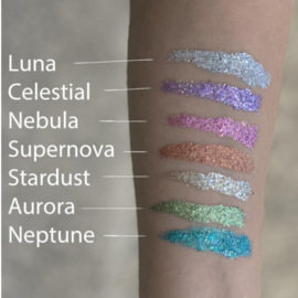 Amerikan Body Art, Glittercrème, Luna,  mini (6 gr)