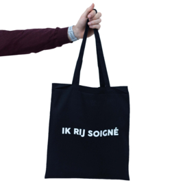 Tote bag 'Ik rij soigné'