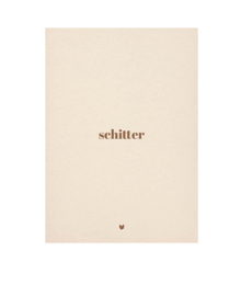 Kaart 'Schitter'