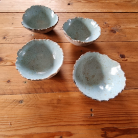 Blue set of bowls