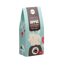 BARÚ Dreamy Chocolate Hippos Sea Salt Caramel