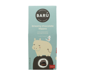 BARÚ Dreamy Chocolate Hippos Sea Salt Caramel