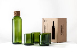 KARAF MET 4 DRINKGLAZEN - Chako