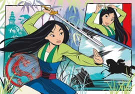Disney Princess Mulan - Clementoni Supercolor Puzzel - 104 Stukjes