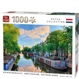 Prinsengracht, Amsterdam, Netherlands - King Dutch Collection - 1000 Stukjes
