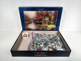 Schmidt Thomas Kinkade Puzzel - The Garden of Prayer  - 1000 Stukjes