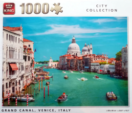 King City Collection Puzzel - Grand Canal, Venice, Italy - 1000 Stukjes