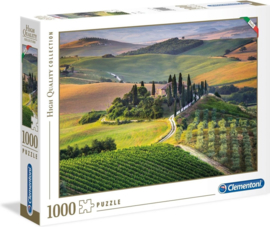 Toscane, Italië - Clementoni High Quality Collection - 1000 Stukjes