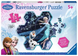 Ravensburger Disney Frozen Puzzel - Elsa's Sneeuwvlok - 73 Stukjes