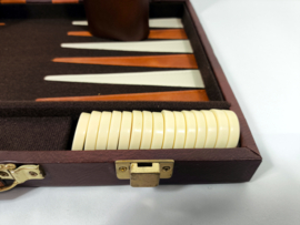 Backgammon koffer - 38 x 25 cm