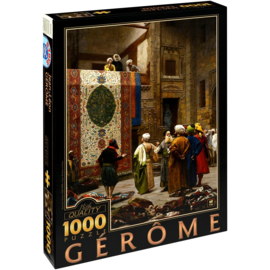 Jean-Léon Gérôme, Carpet Merchant in Cairo - D-Toys High Quality Puzzel - 1000 Stukjes