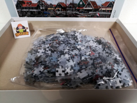 PuzzleWow Puzzel - Schepen in de Haven van Volendam - 500 Stukjes