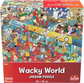 Goliath Wacky World Puzzel - Office - 1000 Stukjes