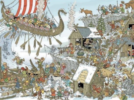 Jumbo Puzzel - Pieces of History - De Vikingen - 950 Stukjes
