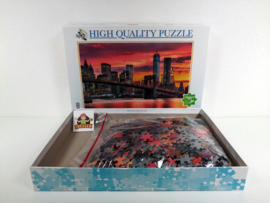Clementoni High Quality Puzzel - East River at Dusk - 1500 Stukjes