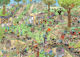 Jumbo Jan van Haasteren Puzzel - Wereldkampioenschappen Veldrijden - 1000 Stukjes