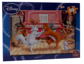Disney De Aristokatten - King Puzzel - 99 Stukjes
