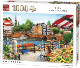 Amsterdam - King City Collection - 1000 Stukjes