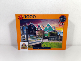 R&B Puzzel - Koningsdag in Volendam - 1000 Stukjes