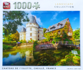 King Landscape Collection Puzzel - Chateau de l'Islette, Cheillé, France - 1000 Stukjes