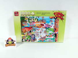 King Funny Comic Collection Puzzel - Rock Mountains Wide - 1000 Stukjes