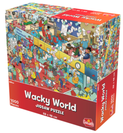 Goliath Wacky World Puzzel - Office - 1000 Stukjes
