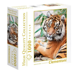 Clementoni High Quality Collection - Sumatran Tiger - 1000 Stukjes