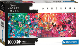 Clementoni Panorama Puzzel - Disney Mickey Mouse - 1000 Stukjes